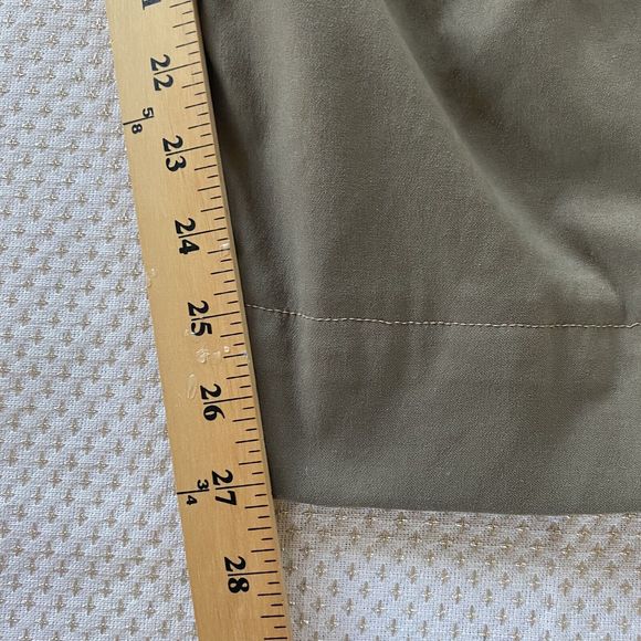 Prana Pants Mens 34 X27 Brown Brion II Slim Fit Hiking Stretch Flat Front Hemmed - Picture 12 of 13